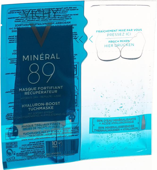 Actual product image Vichy Minéral 89 mask