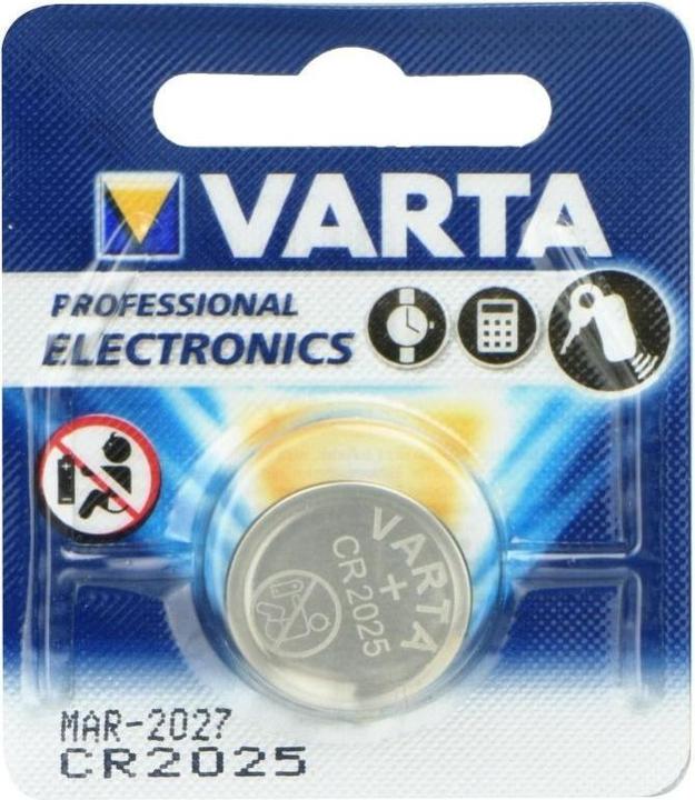 Image du produit Varta Électronique CR2025 (1 pcs, CR2025, 165 mAh)