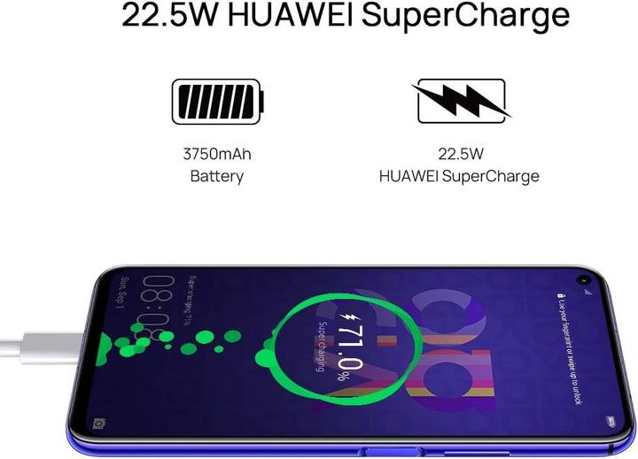 Immagine prodotto Huawei Nova 5T (128 GB, Viola di mezza estate, 6.26", Doppia SIM, 4G)