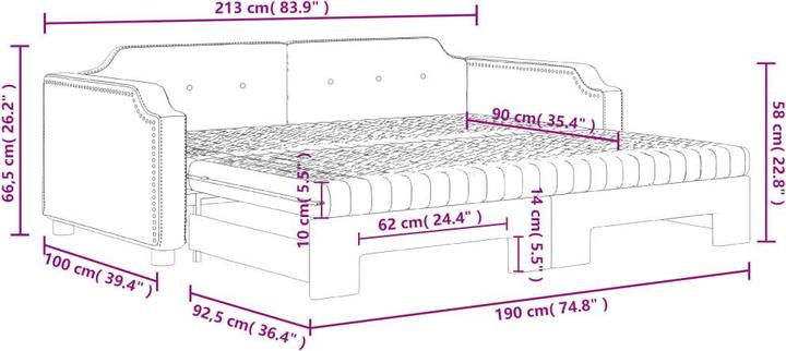 Actual product image vidaXL Emely