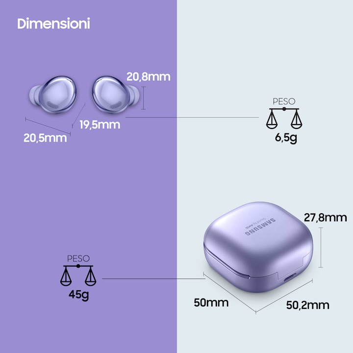 Produktbild Samsung Galaxy Buds Pro (ANC, 5 h, Kabellos)