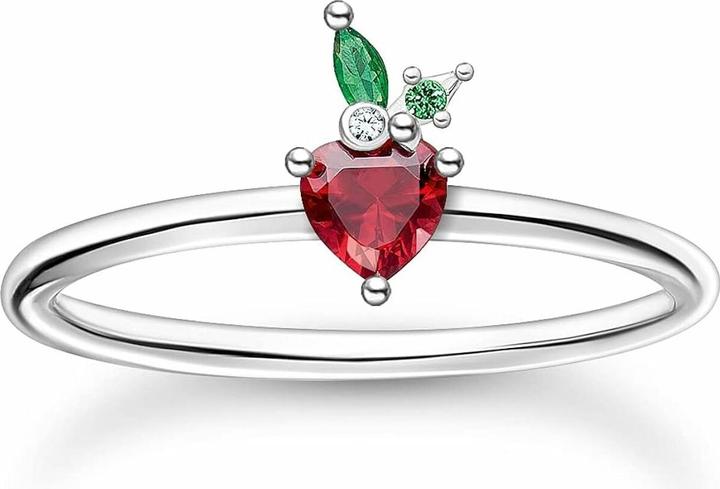 Produktbild Thomas Sabo Erdbeere Ring (60, 925 Silber)