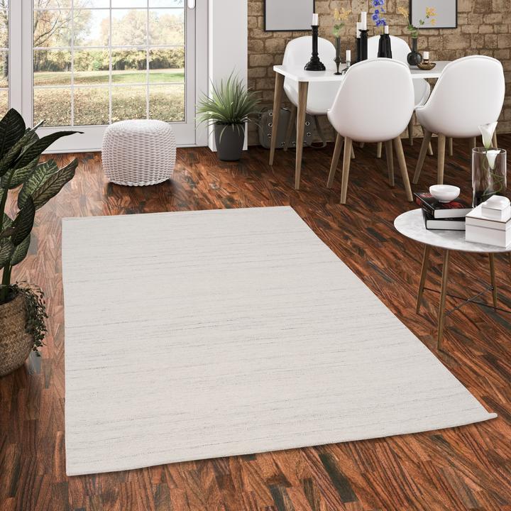 Actual product image Pergamon Wool rug Kelim Nature Woolly (140 x 200 cm)