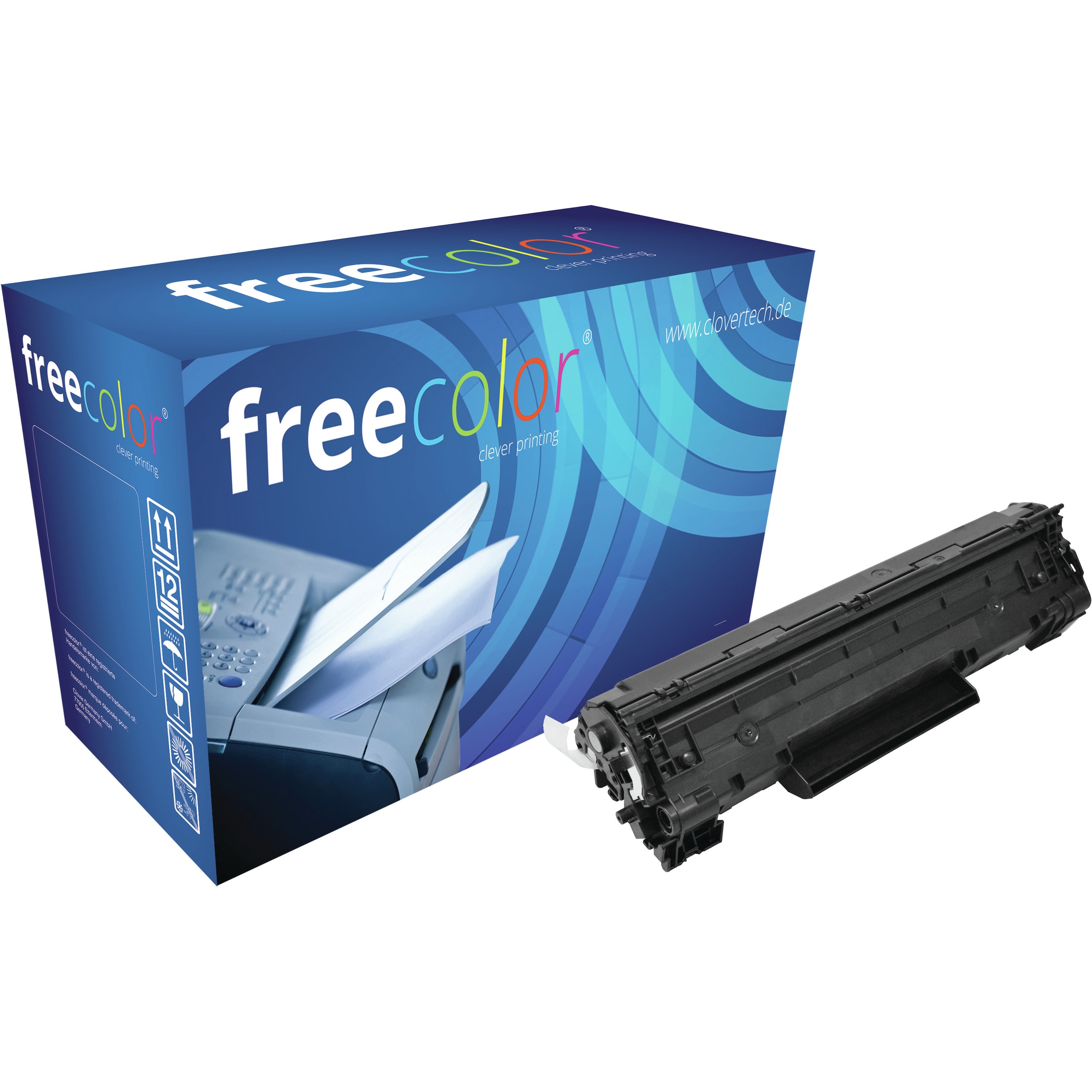 Freecolor 85A-FRC (BK), Toner