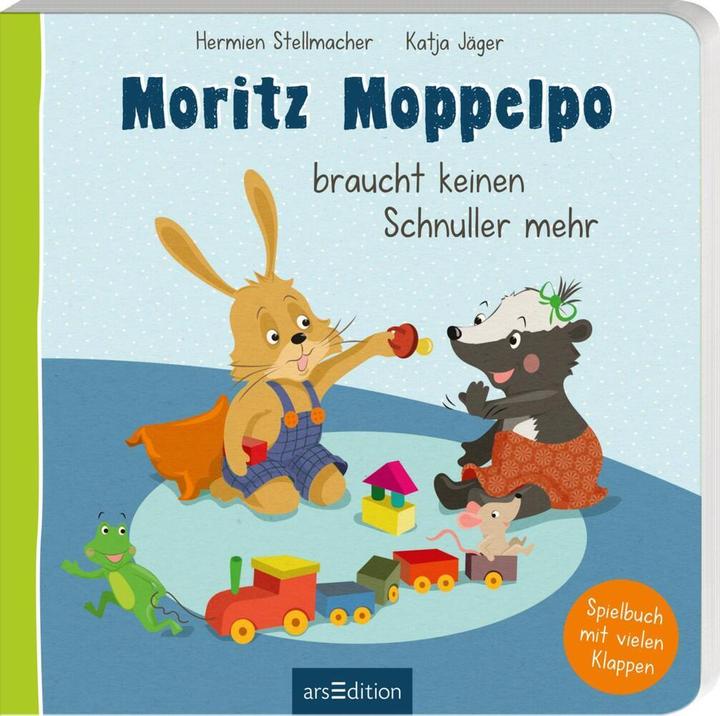 Produktbild Moritz Moppelpo braucht keinen Schnuller mehr (Deutsch, Hermien Stellmacher, 2023)