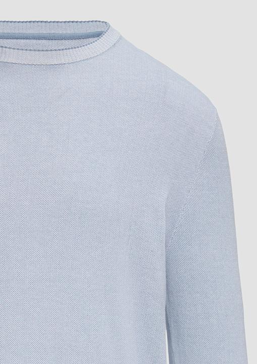 Produktbild S.Oliver Strickpullover Strickpullover in Melange-Optik (XL)