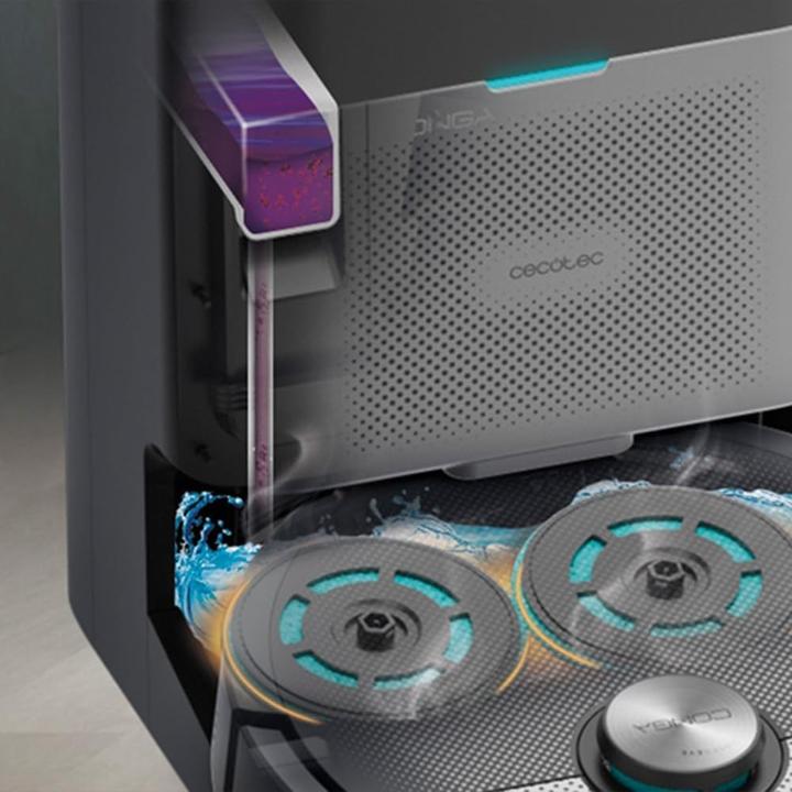 Produktbild Cecotec Saugroboter Conga 20090 ProAI InfinitySoap Cut&Spa. 8000 Pa, Lasertechnologie, Selbstreinigu (8000 Pa, Wischpads (rotierend))