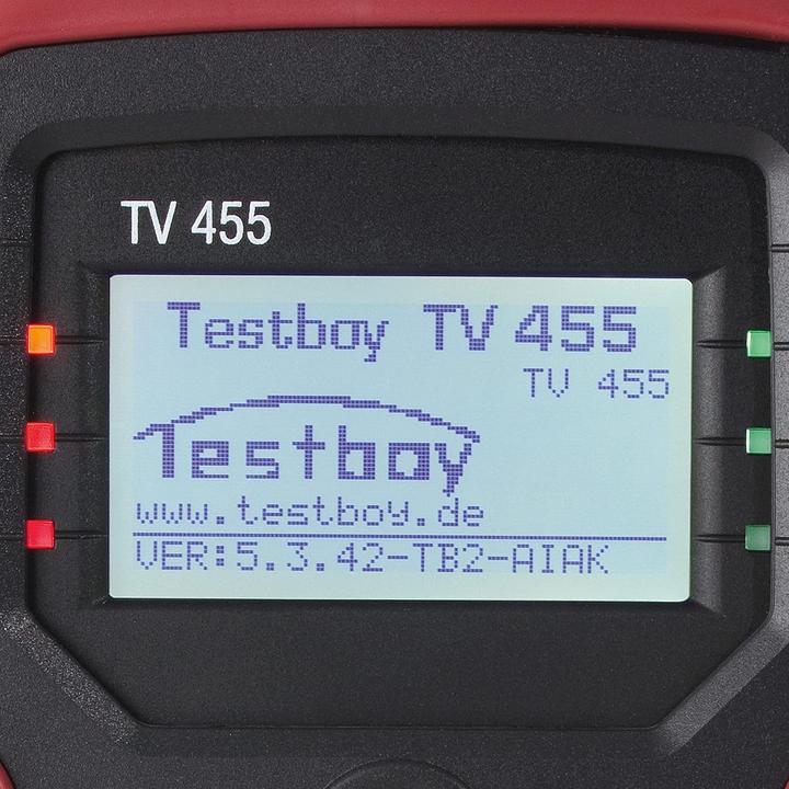 Actual product image Testboy Appliance tester TV 455 EN 61326 (CAT IV 300V, CAT III 600V)