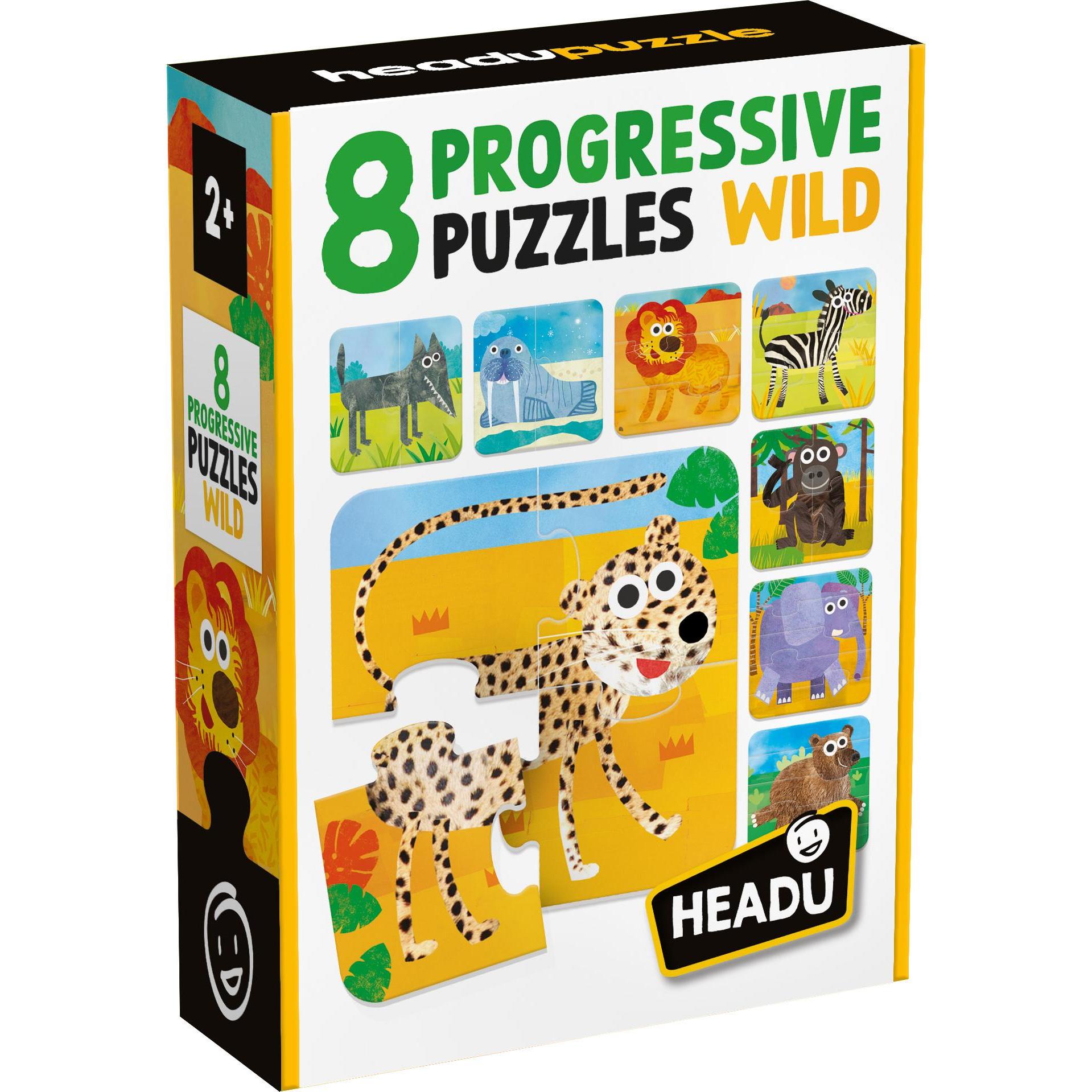 Headup Games 8 Progressive Puzzles Wild
