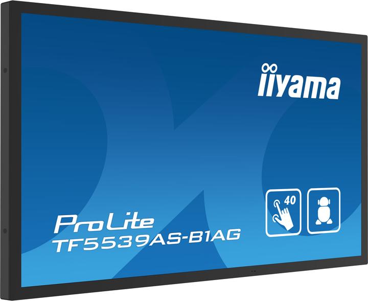 Produktbild iiyama 139cm (54,6") TF5539AS-B1AG 16:9 M-Touch 2xHDMI+Dp (3840 x 2160 Pixel, 54.60")