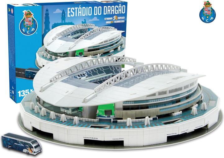 Actual product image Nanostad FC Porto Estadio O Dragao Stadium 3D Puzzle (135 pieces)