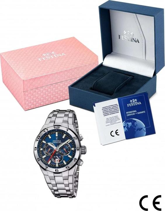 Produktbild Festina F20670/1 Chrono Bike (Chronograph, Analoguhr, 44 mm)