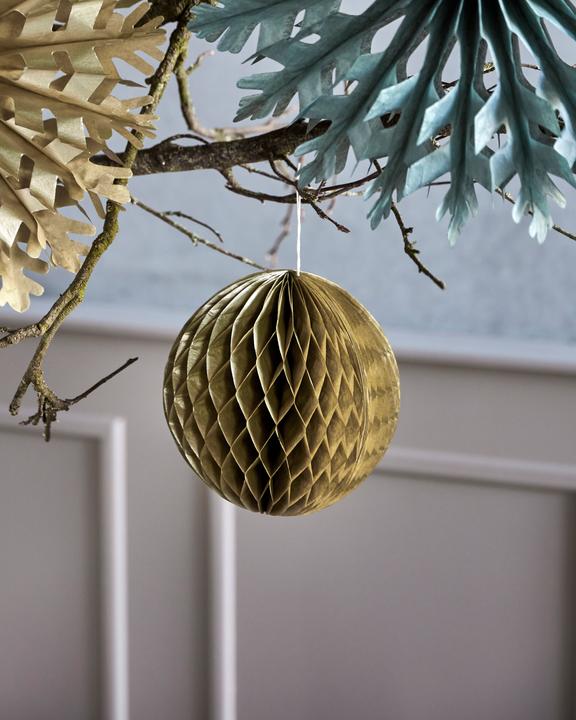 Actual product image House Doctor Ornaments, HDOrb, gold (10 -part)