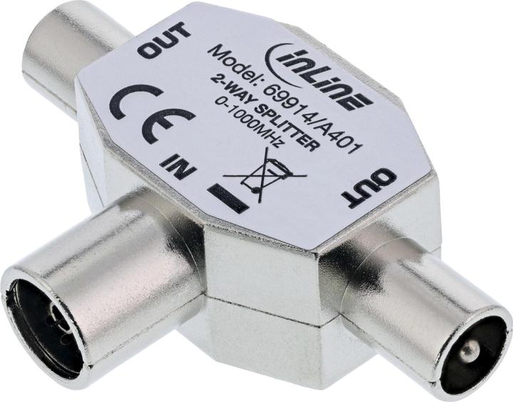 InLine Antennen-Splitter (Antennenkabel)