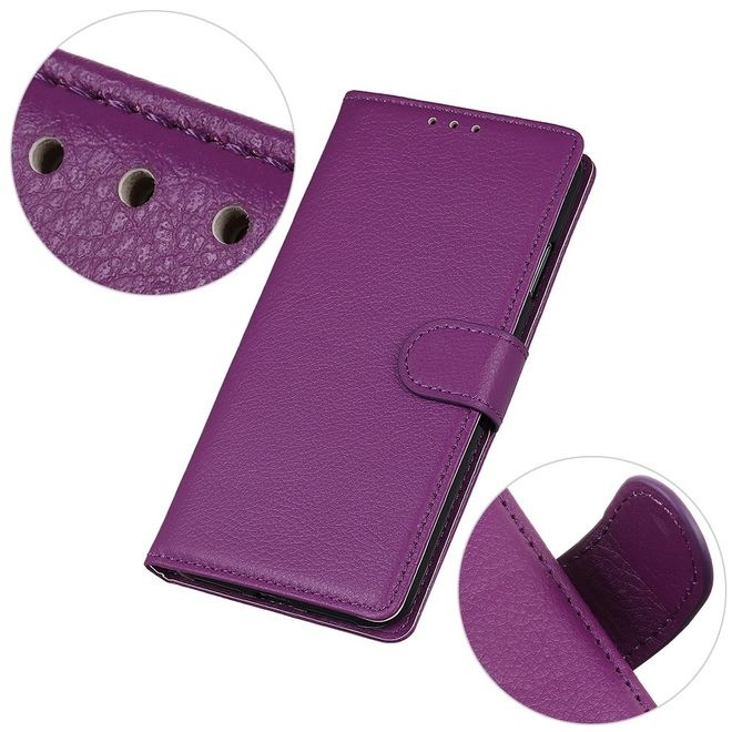 Produktbild MU Classic Litchi Leder Bookcover Series (LG K22)