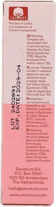 Immagine prodotto Sanature Tamponi normali 100% cotone (Normale)