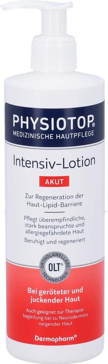 Produktbild Dr Seidel Physiotop Akut Intensiv-Lotion, 400 ml Lotion (Körpercreme, 400 ml)