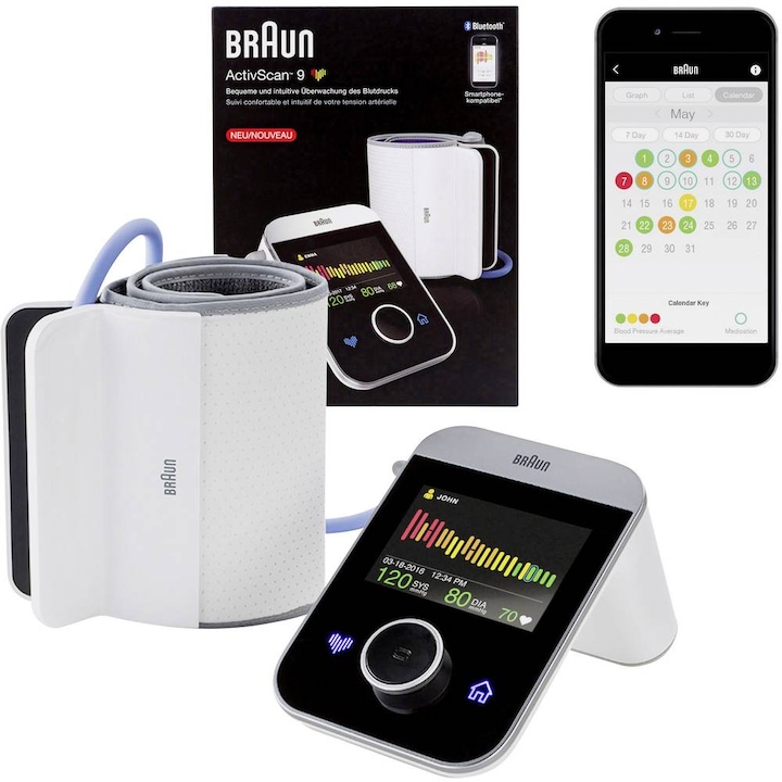 Produktbild Braun ActivScan 9 (Blutdruckmessgerät Oberarm)
