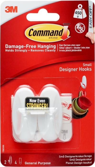 Actual product image 3M Command små designerkroge 17082