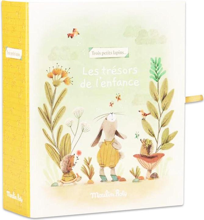 Moulin Roty Boîte à souvenirs bébé, 'Trois petits lapins