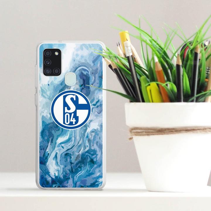 Actual product image DeinDesign Silikon Hülle für Samsung Galaxy A21s Handyhülle Case Smartphone Schutzhülle Logo (Samsung Galaxy A21s)