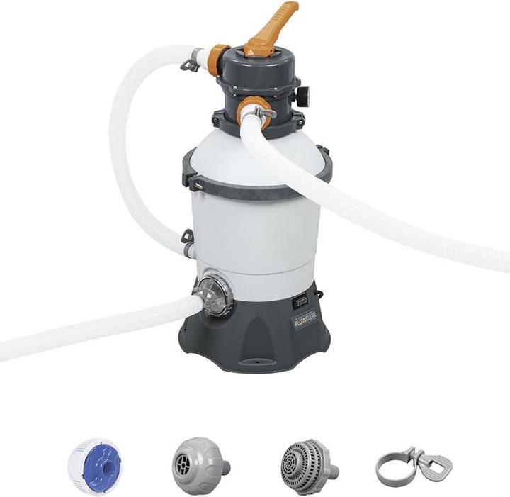 Bestway 3,596 L Above Ground Pool Sand F ilter Pump