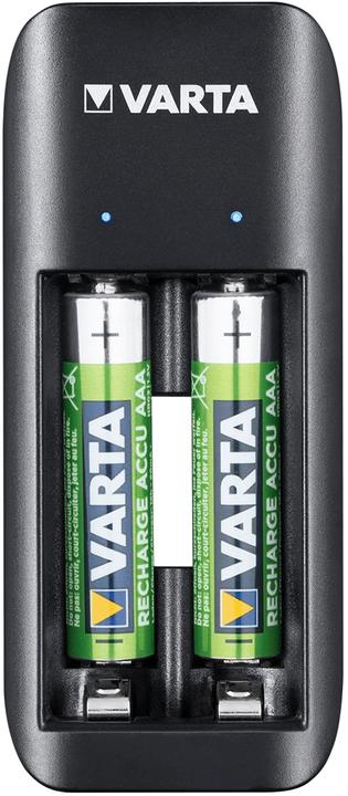 Image du produit Varta Value USB Duo Charger (2 pcs, AA, AAA, Piles rechargeables + chargeur)