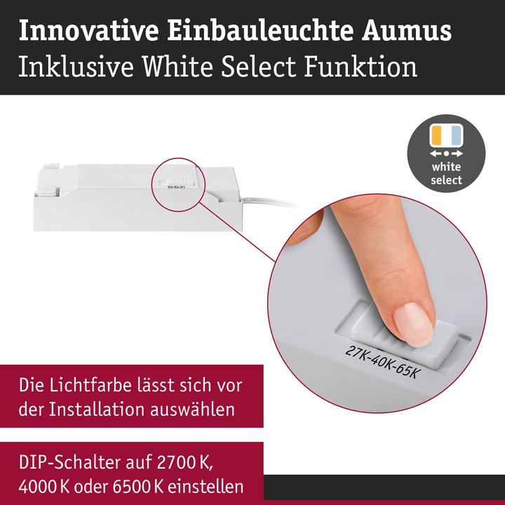 Actual product image Paulmann Recessed light Aumus (750 lm)