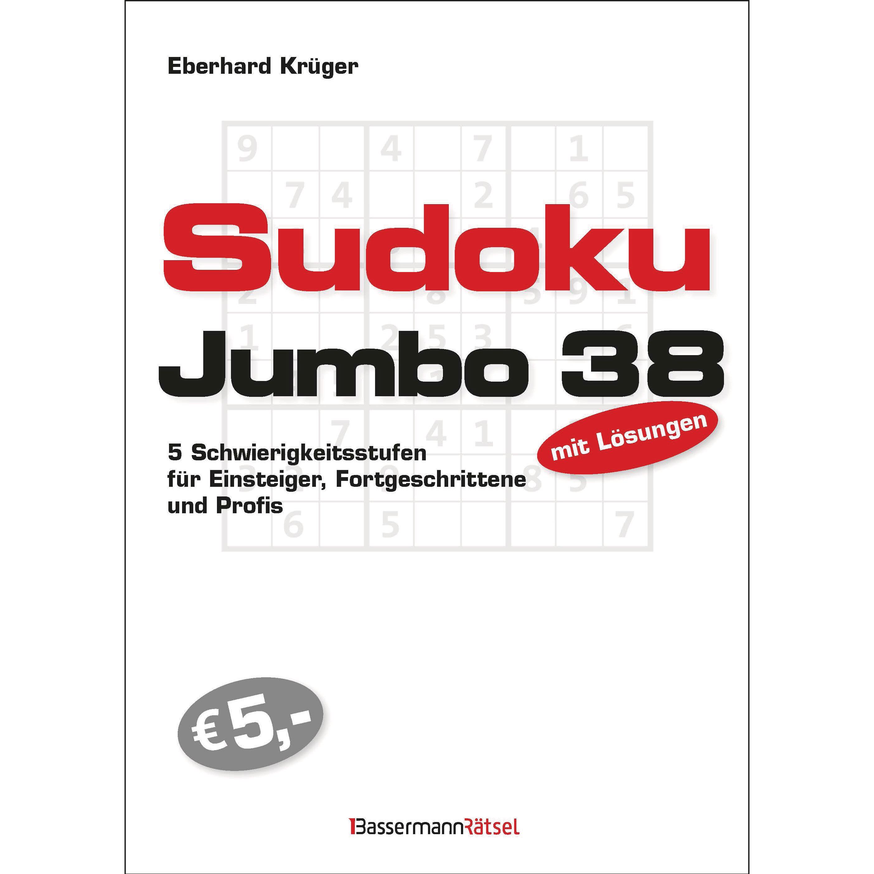 Sudokujumbo 38, Ratgeber von Eberhard Krüger