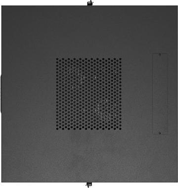 Produktbild Lanberg Stehender Rackschrank 19" 47U 800x800 schwarz perforierte Tür LCD (FLAT PACK) (47 HE, 19 Zoll Rack)