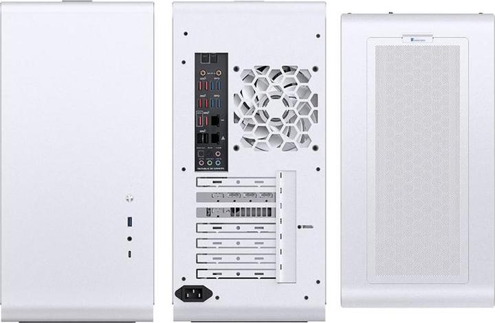Actual product image Jonsbo U4 Pro Mesh White (mATX, Mini-ITX, ATX)