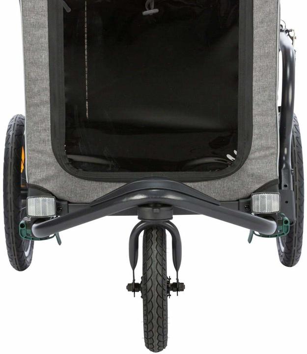 Produktbild Trixie Jogger-Umbausatz für Fahrradanhänger, Grau/Salbei (Hund, Faltbar)