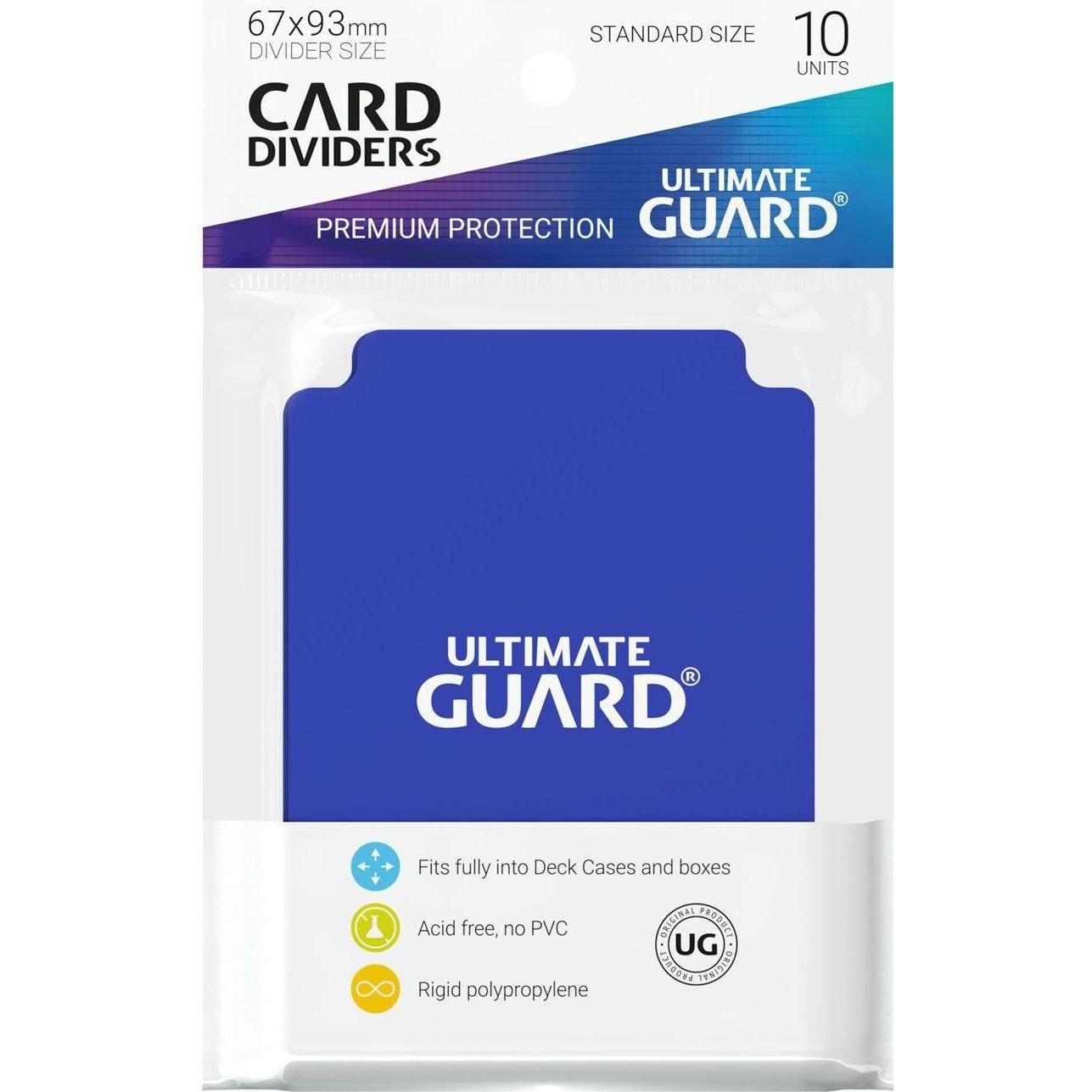 Ultimate Guard Kartentrenner Standardgrösse Blau 10