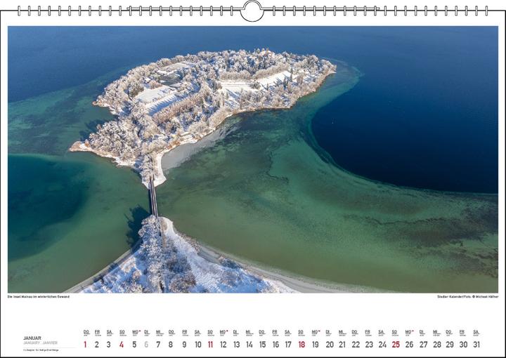 Actual product image Grenzenlos Bodensee 2026 (48 x 33 cm, Hardcover, French, English)