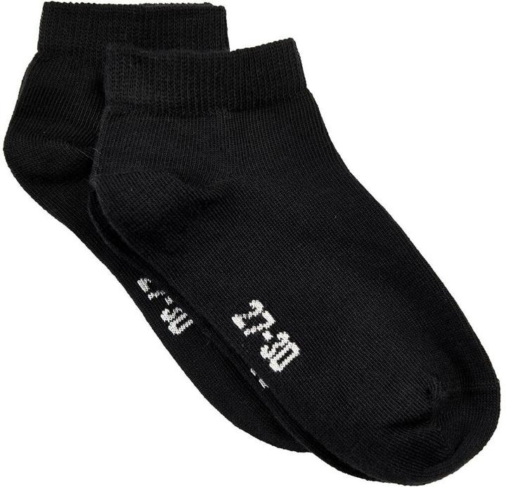Produktbild Minymo Socken low cut 2er Set Schwarz Gr. 31-34 (2er Pack, 31 - 34)