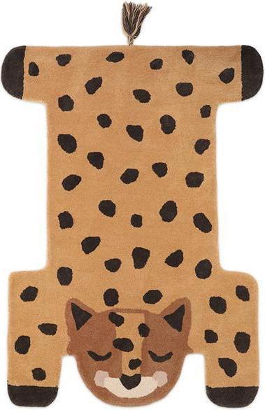 Produktbild Nattiot Teppich Kumako Leopard (90 x 125 cm)