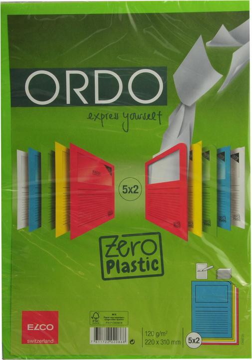 Produktbild Elco Sichthüllen Ordo Zero (A4, 10x)