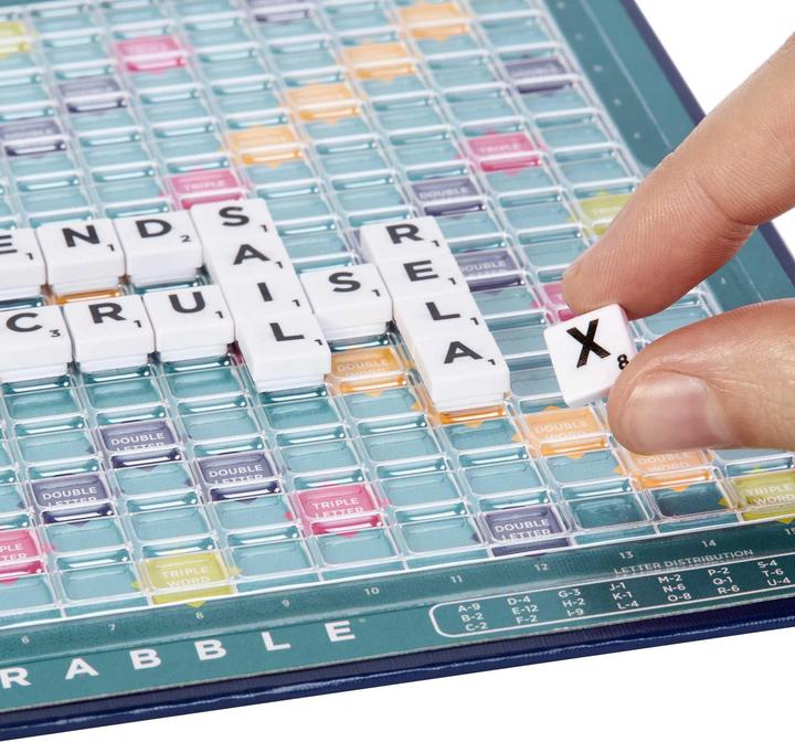 Actual product image Mattel Games SCRABBLE Travel (German, 2 - 4 Players)