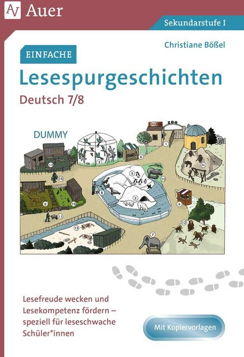 Produktbild Einfache Lesespurgeschichten Deutsch 7-8 (Deutsch, Christiane Bössel, 2021)