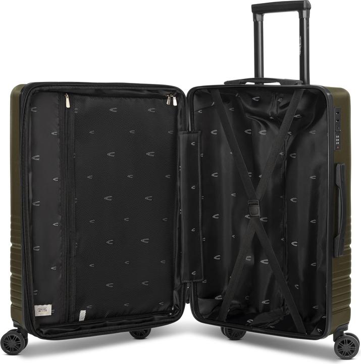 Actual product image Camel Active Hanoi 4 Rollen Kofferset 3-teilig mit Dehnfalte (202 l, XL (from 140l))
