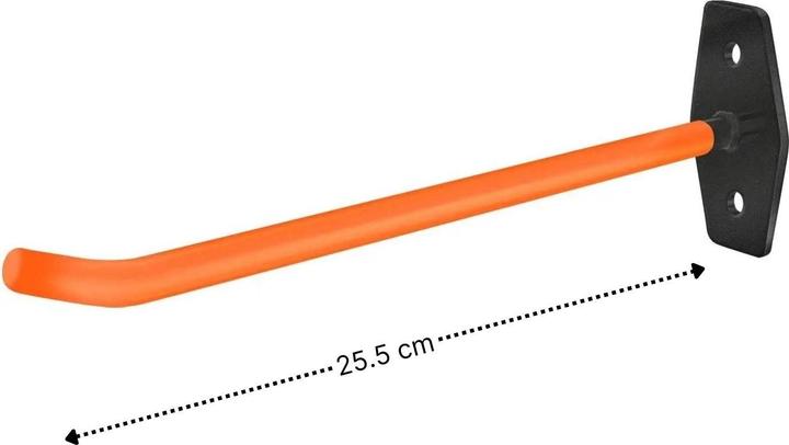 Hermex 4er Set Wandhaken Reifen-Wandhalterung Autoreifen-Halterung Aufbewahrungshaken