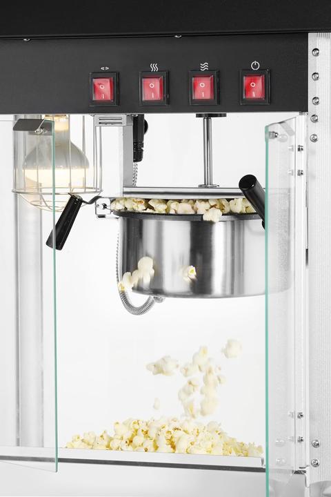 Actual product image Hendi Popcorn machine - Zwart - 230V/1500W - 560x420x(H)770mm 282762 - Horeca & Professioneel