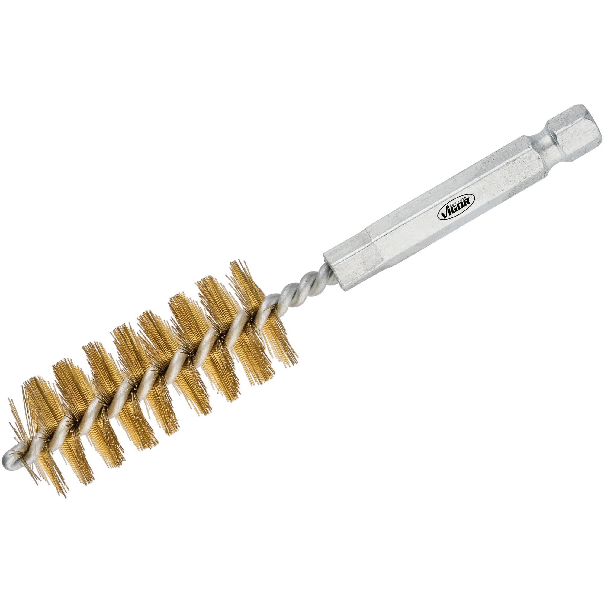Vigor, Schleifmittel, Messingbuersten-Satz 18 mm