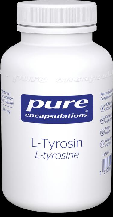 Pure encapsulations L-Tyrosine (90 pièce(s), Capsules, 94 g)