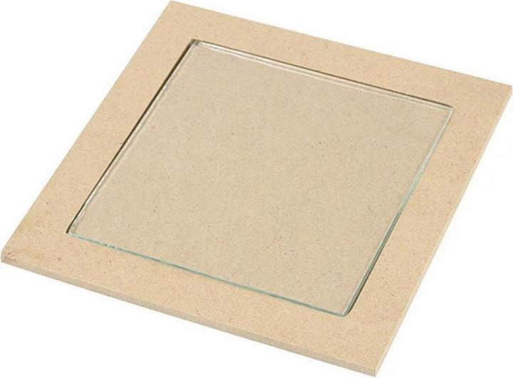 Produktbild Creativ Company Untersetzer mit Glaseinsatz (6x, Glasuntersetzer)
