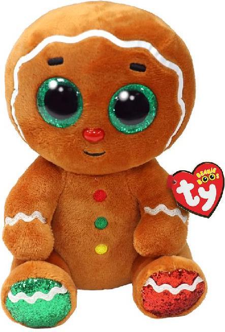 Ty Pan di zenzero natalizio di Beanie Boo (15 cm)