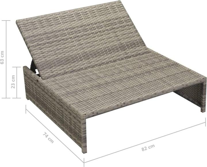 Produktbild vidaXL Sonnenliege