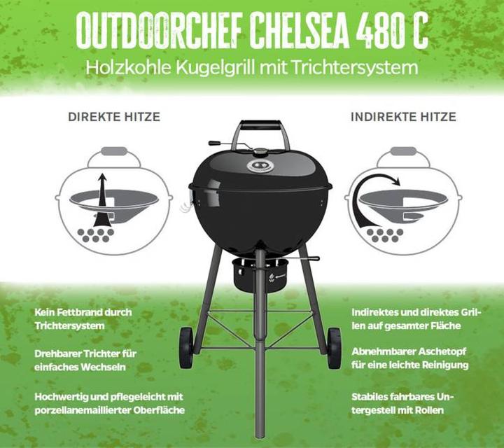 Actual product image Outdoorchef Chelsea 480 C (45 cm)