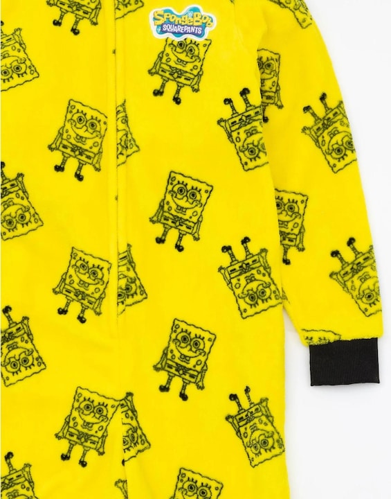 Actual product image Spongebob Squarepants Children/Kids Repeat Print Sleepsuit (116)