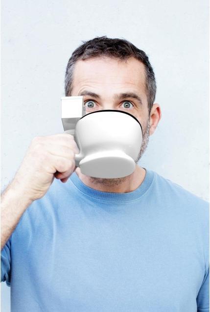 Immagine prodotto Winkee Kaffeebecher Toilette (350 ml, 1 x)